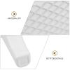 CLISPEED Toilet Step Stool for Adults Bathroom Footstool Squatting Toilet Stool Ergonomic Posture Support White Non-Slip Plastic for Healthy Bowel Movement view 3