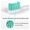 10pcs Replacement Toothbrush Heads, Compatible for T300 T500 Electric Teeth Brush T700 Soft Teethbrush Nozzles(10 White-Soft) view 3