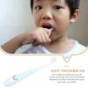 BUTIFULSIC Panda Boys and Girls Manual Toothbrush with Bucket, Comfortable Grip PP and TPR Brush, Safe for ChildrenS Teeth, White Cartoon Toothbrush for Daily Oral Care view 4