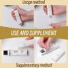Floss Pick Dispenser with 100PCS Flosses Portable Floss Pick Box for Cleaning Teeth, Oral Care Travel Use view 2