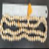 ADHAATA Natural Holy Basil Wood Tulsi Mala 108+1 Ram Naam Inscribed Beads Handcrafted Knotting for Japa, Meditation, Yoga & Hare Krishna Chanting view 4
