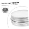 CHILDWEET Shaving Soap and Cleansing Formula Beard Grooming Peppermint for Men with Essential Oil, Lightweight and Portable Shave Soap Smooth Wet Shave for Home and Travel Use view 3