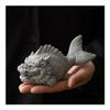 MIOHAO Blue Sand Stone Fish Dragon Decoration Gift Simple Living Room Household Creative Landscape Table Decoration Dragon Fish(Transparent) view 2