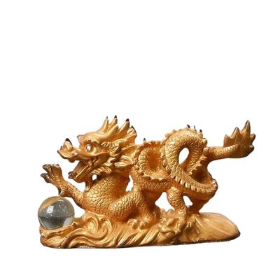 MIOHAO Resin Color Change Dragon Tea Accessories Household Office Tea Pet Decoration Toy