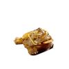 MIOHAO Gold Golden Toad Tea Pet Cute Red Resin Lucky Water Tea Pet Green Tea Tray Color Changing Tea Pet Tea Pet Ornaments(Gold) view 1