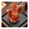 MIOHAO God of Wealth Purple Sand Tea Pet Decoration Boutique Can Raise Zhaofai High-end Tea Table Decoration(Purple clay) view 3