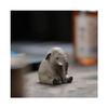 MIOHAO Small Exquisite Elephant Teas Pet Cartoon Handmade Elephant Figurines Cute Desktops Animal Ornament Tearoom view 3