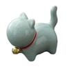 MIOHAO Tea Pet Ceramics Ornaments Gold Painted Boutique Tea Table Accessories Kitten Creative Ceramics Cute Kitten(06) view 1