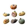 MIOHAO Purple Clay Tea Pet Tea Pet Sculpture Handcrafts Mini Cute Teahouse Decoration Handmade Tea Pet for Office Cafe Home(F) view 3