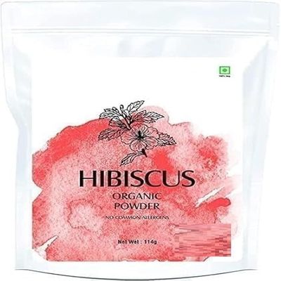100% Pure, Natural and Organic Hibiscus Powder for Hair,Skin and Health |114g/(1/2 lb)/8 Ounces)