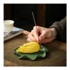 Crafts Ceramic Tea Pet Handicraft Creative Incense Burner Holder Simulated Funny Aromatherapy Stove Car(L) view 2