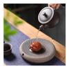 MIOHAO 1Pcs Tea Pet Purple Clay Lovely Pig Ornament Small Tea Pets Tea Table Lucky Decoration Accessories(Yellow) view 2