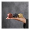 MIOHAO 1Pcs Tea Pet Purple Clay Lovely Pig Ornament Small Tea Pets Tea Table Lucky Decoration Accessories(Yellow) view 3