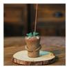 Ceramics Small Tree Stake Ornament Multifunctional Handcrafted Incense Stick Holder Cartoon Exquisite Tea Pet Ornament view 3
