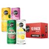 Remedy Sodaly Super Mix Pack, 12 x 250ml Cans of Prebiotic Soda - All-Natural Flavoured Fizzy Drink with Prebiotics for Gut Health - Sugar Free Soft Drink with No Artificial Sweeteners view 1