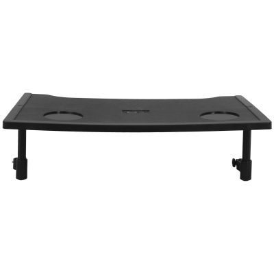 ERINGOGO Black Rectangular Wheelchair Tray Table with Cup Holder Lightweight Abs Material Portable Tray for Wheelchair and Mobility Scooters Suitable for Dining and Outdoor Use