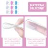 Baby Finger Toothbrush Silicone 9pcs Oral Cleaning Brush view 4