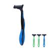 CUOFYUNL 4pcs Men Body Hair Travel Portable Underarm Leg Hair Removal Trimmer Device view 3