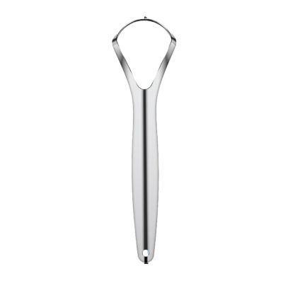 1/4/8Pcs Tongue Scraper Stainless Steel Cleaners Wide Head Cleaner Tool(1pcs)