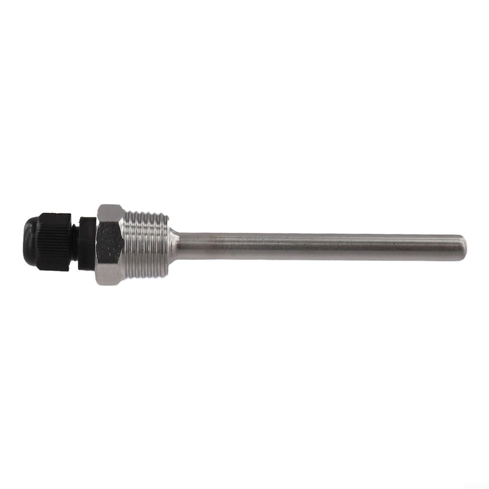 Waterproof Thermowell in Brass with 1/2 For BSP G Thread for Temperature Sensors (100mm)