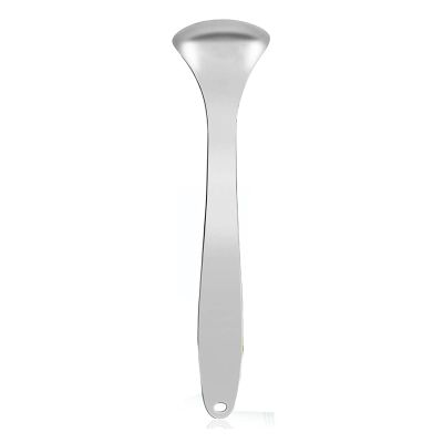 1pcs/3pcs Metal Tongue Scraper Cleaner, Portable Stainless Steel Scrapers Brushes(Spoon)