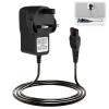 15V Charger for Philips Shaver HQ8505 Cable,UK for Series 3000 5000 7000 9000 Beard Trimmer BT5502 BT9810 S5465 S3233 MG7790 MG7750 S3233 S1332 Electric Razor Power Lead view 1