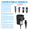 15V Charger for Philips Shaver HQ8505 Cable,UK for Series 3000 5000 7000 9000 Beard Trimmer BT5502 BT9810 S5465 S3233 MG7790 MG7750 S3233 S1332 Electric Razor Power Lead view 3