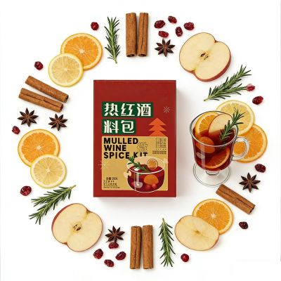 Seasonal Cider & Wine Mulling Spice 88gIndividual Sachet with Cinnamon for Festive Mocktails