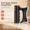 Porston Full Body Contour Device with Heat & EMS,2026 New Electric Muscle Scraper Tool,Fascia Knife for Muscle Relaxation & Deep Tissue with LED Display for Whole Body Arm Waist Leg Care view 3