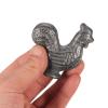 MOLUCKFU 2pcs Cast Iron Chicken Tools Iron Cookware Tool Reusable Kitchen Accessory for Vegan Athletes Supplement for Food view 4