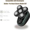 1 pair of batteries for rasoir compatible with Remington RX7 Ultimate Series (non-compatible with Remington RX5) (blue) view 2
