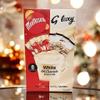 White Hot Chocolate Sachet Selection Box Creamy Instant Drinking Chocolate Powder Assortment 8 Individually Wrapped Servings Gift Box view 4