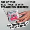 waterdrop Electrolyte Strawberry Sugar-Free Electrolytes for Fitness & Hydration, 12 Drops with Magnesium, Calcium, Chloride Sodium + Zinc, Water Flavouring Hydration Tablets in Strawberry Flavour view 3