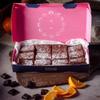 Wilfreds Belgian Chocolate Orange Brownies - 12 Gourmet Brownies in a Gift Box, Perfect for Brownie Sharing Joy or a Great Gift for Him or Her - Letterbox Friendly (I Love You) view 2
