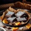 Wilfreds Belgian Chocolate Orange Brownies - 12 Gourmet Brownies in a Gift Box, Perfect for Brownie Sharing Joy or a Great Gift for Him or Her - Letterbox Friendly (I Love You) view 3