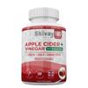 Apple Cider Vinegar Complex with The Mother 180 Capsules | 1500mg ACV per Serving | with Turmeric, Ginger, Cayenne & Bio Cultures | Vegan | Shivay Herbals UK view 1