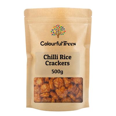 Chilli Rice Crackers 500g by Colourful Trees