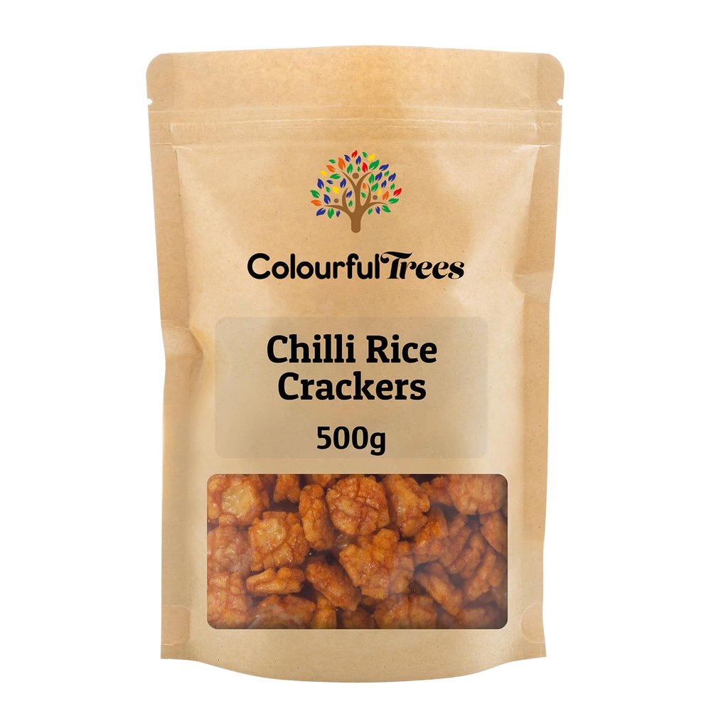 Chilli Rice Crackers 500g by Colourful Trees
