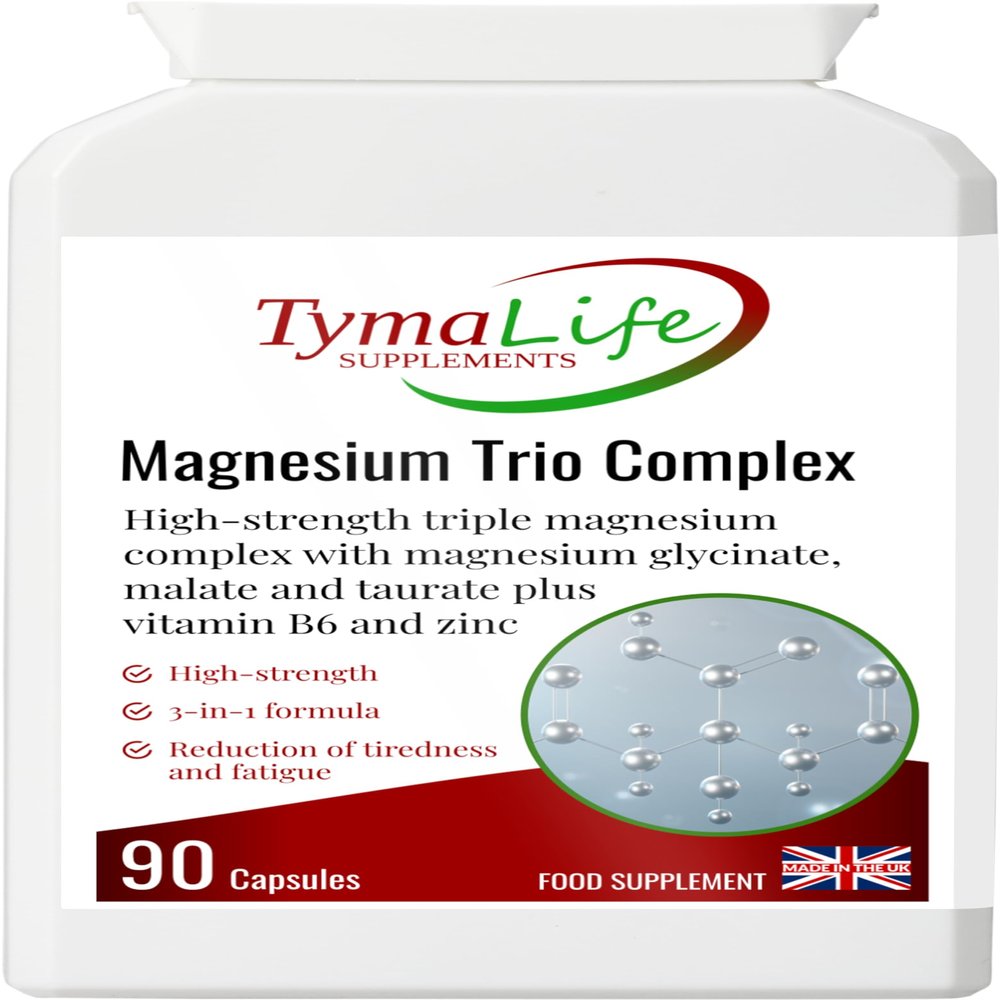 TymaLife Supplements Magnesium Trio Complex...Plus B6 & Zinc