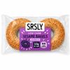 SRSLY Low Carb Sesame Keto Bagels - 3.5g Carbs &19g Protein - Freshly Baked Soft & Chewy - High Protein Lower Calorie - Low Carb Bread Bagels for Keto Diets view 1