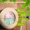 2-in-1 Sauna Thermometer Hygrometer Wood, Particularly Precise view 4