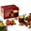 Spice Mix for Mulled Wine and Grog (110g Bag) Cinnamon and Cloves, for Festive Winter Drinks(220g (2 boxes 10 packets)) view 1