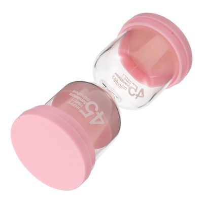 Anneome 45 Minute Shower Time Sand Timer with Glass Material and Accurate Countdown for Spa and Bathroom Use, User-friendly Operation Suitable for Adults and Boys and Girls