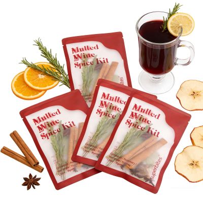 Winter Hot Drink Spice Kit Cinnamon Blend for Mulled wine, Apple Cider & Holiday Celebrations