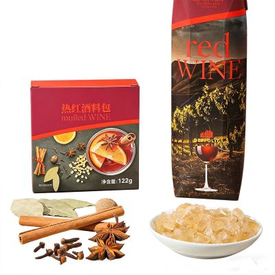 Aromatic Mulling Spice Sachets for Slow Cooker Apple Cider, Stovetop Hot Wine, and Festive Holiday Punch Recipes(112g*1)