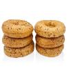 SRSLY Low Carb Sesame Keto Bagels - 3.5g Carbs &19g Protein - Freshly Baked Soft & Chewy - High Protein Lower Calorie - Low Carb Bread Bagels for Keto Diets view 1