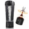 Electric Protein Shaker Bottle, 700ml/24oz Rechargeable Shaker Cup with Removable Base Portable Leakproof Shaker for Protein Shakes for Gym and Travel Mixer Cup for Shakes and Meal Replacements view 1