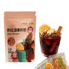 Mulled Wine Spices Kit With Cinnamon & Cloves for Slow Cooker Apple Cider, Hot Toddy, and Festive Holiday Drinks(Fruit packet 40g*2 bags) view 1