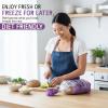 SRSLY Low Carb Keto Seeded Rolls 2 Packs of 4 Rolls - 3.5g Carbs 190 Kcals Per Roll - Freshly Baked Light & Fluffy Bread Sugarwise Certified High Protein High Fibre Low Sugar view 4