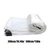 Tarp for Chicken Coop Clear Enclosure with Cords view 4